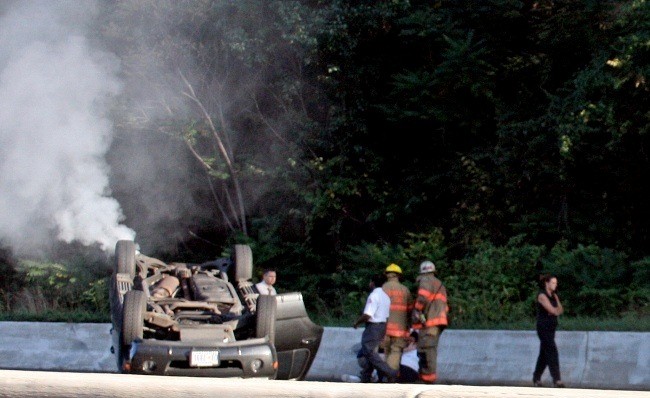 coche accidentado